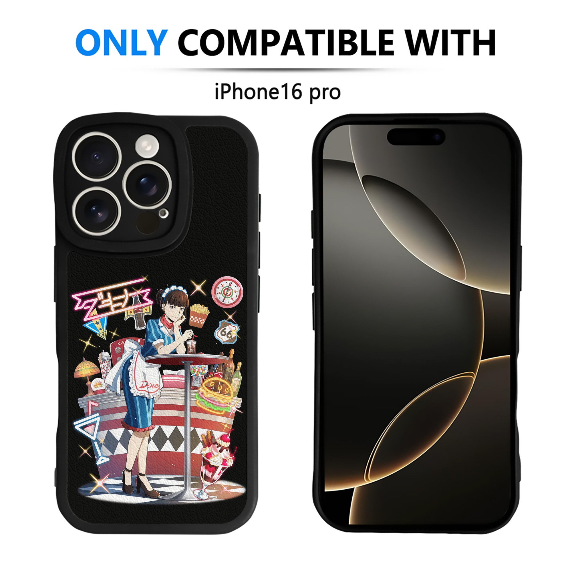 （画像用） 文豪ストレイドッグス Bungo Stray Dogs 【iPhone 16シリーズ対応】シリコンスマホケース（レザー調） 材質：シリコン